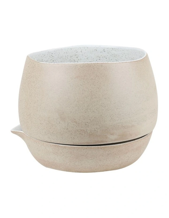 Garden To Table Self Watering Planter White Speckle 3 Garden To Table Self Watering Planter White Speckle