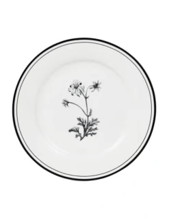 Robert Gordon 13 Matilda 19cm Bone China Plate White/Black Decal