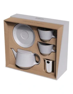 Robert Gordon Ritual Collection Tea Set Matt Grey Blue With Raw Speckled Clay 8 Robert Gordon Ritual Collection Tea Set Matt Grey Blue With Raw Speckled Clay -Robert Gordon 829393210 3 720x928