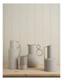 Mantle Collection Double Handle Jug Matt Grey -Robert Gordon 866601460 3 720x928