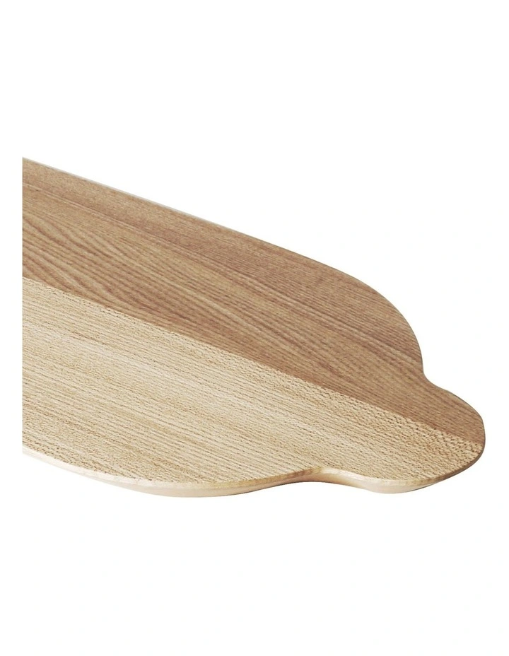 The Entertainer Serving Board Tapered Elm Wood 4 The Entertainer Serving Board Tapered Elm Wood - Image 2