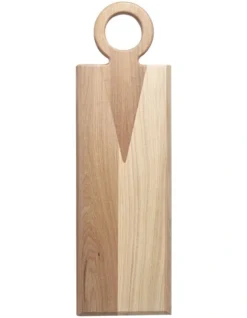 The Entertainer Serving Board Long Elm Wood