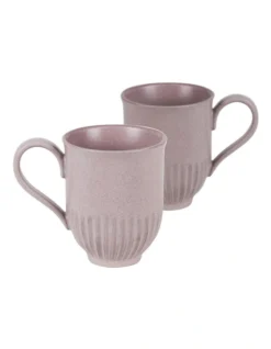 Robert Gordon 30 Crafted Mug Set Of 2 Lilac