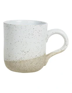 Solace White Clay Mug With Reactive Glaze