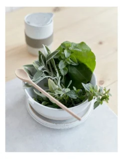 Mindful Health Bowl In Olive/Cream -Robert Gordon 909475570 3 720x928