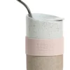 Mindful Drink Bottle With Straw 455ml In Pink/Cream 1 Mindful Drink Bottle With Straw 455ml In Pink/Cream -Robert Gordon 909476020 1 720x928