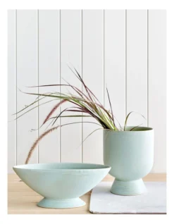 Florist Corner Boat Vase In Mint Green -Robert Gordon 909477370 3 720x928