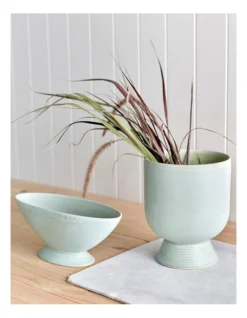 Florist Corner Boat Vase In Mint Green -Robert Gordon 909477370 4 720x928