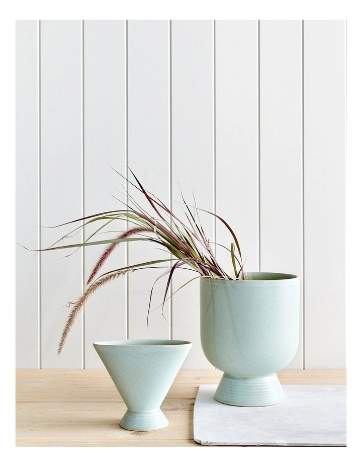 Florist Corner Jardin Vase In Mint Green 7 Florist Corner Jardin Vase In Mint Green - Image 5