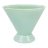 Florist Corner Scallop Vase In Mint Green