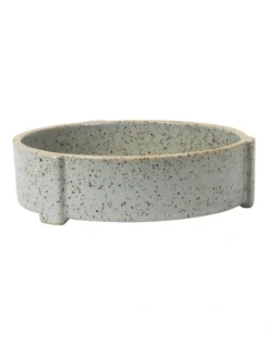 Robert Gordon 16 Robert Gordon X MoVida Footed Bowl Large 20x5cm In Grey