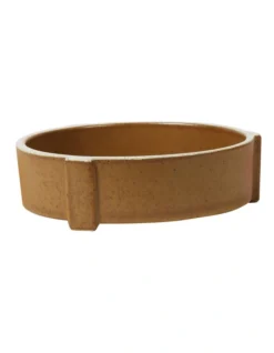 Robert Gordon 9 Robert Gordon X MoVida Footed Bowl Large 20x5cm In Jasper