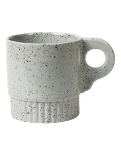Robert Gordon X MoVida Mug Ornate Handle 350ml In Grey