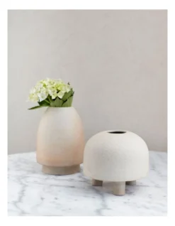 Life On Earth Large Duct Vase 12x26.5cm In Granite -Robert Gordon 957983680 5 720x928