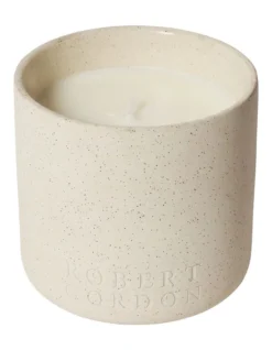 Life On Earth Green Tea Neroli Fragrance Candle In Natural Speckle
