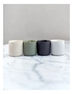 Life On Earth White Tea Fragrance Candle In Light Grey -Robert Gordon 957984940 4 720x928