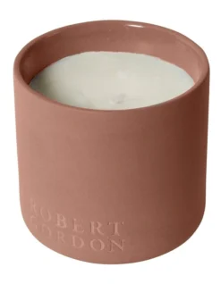 Life On Earth Fig Fragrance Candle In Ochre