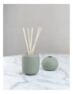Life On Earth Acorn Diffuser With Fig Scented Sticks In Ochre -Robert Gordon 957985840 4 720x928