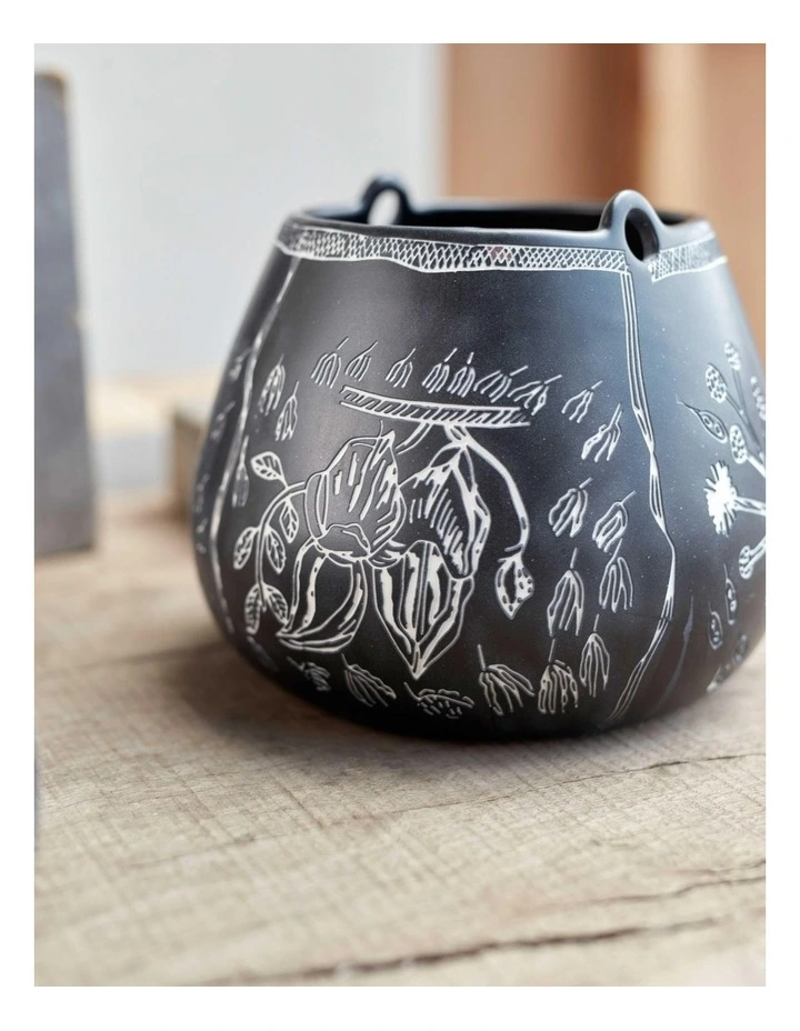 Robert Gordon X Juluwarlu Teardrop Bowl In Black 5 Robert Gordon X Juluwarlu Teardrop Bowl In Black - Image 3