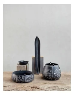 Robert Gordon X Juluwarlu Large Handle Bowl 22x8cm In Black -Robert Gordon 957987190 4 720x928