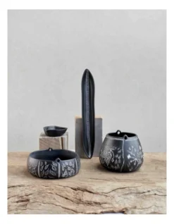 Robert Gordon X Juluwarlu Gatherers Bowl 28x6cm In Black -Robert Gordon 957987550 3 1 720x928