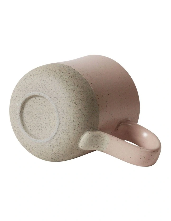 Solace Clay Mug With Reactive Glaze 350ml In Blush 4 Solace Clay Mug With Reactive Glaze 350ml In Blush - Image 2
