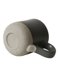 Solace Clay Mug With Reactive Glaze 350ml In Steel -Robert Gordon 957991060 2 720x928