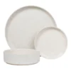 Form 12 Piece Dinner Set In White Speckle